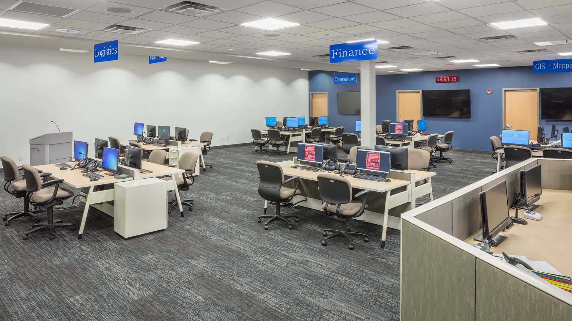 Overland Park Police Dispatch Remodel