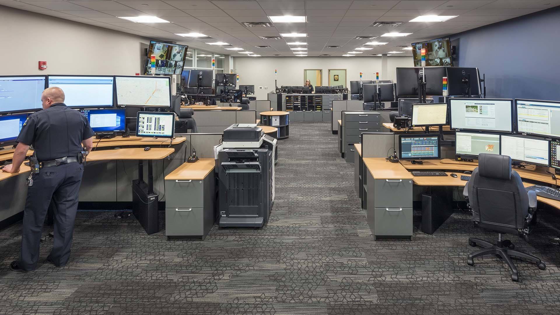 Overland Park Police Dispatch Remodel