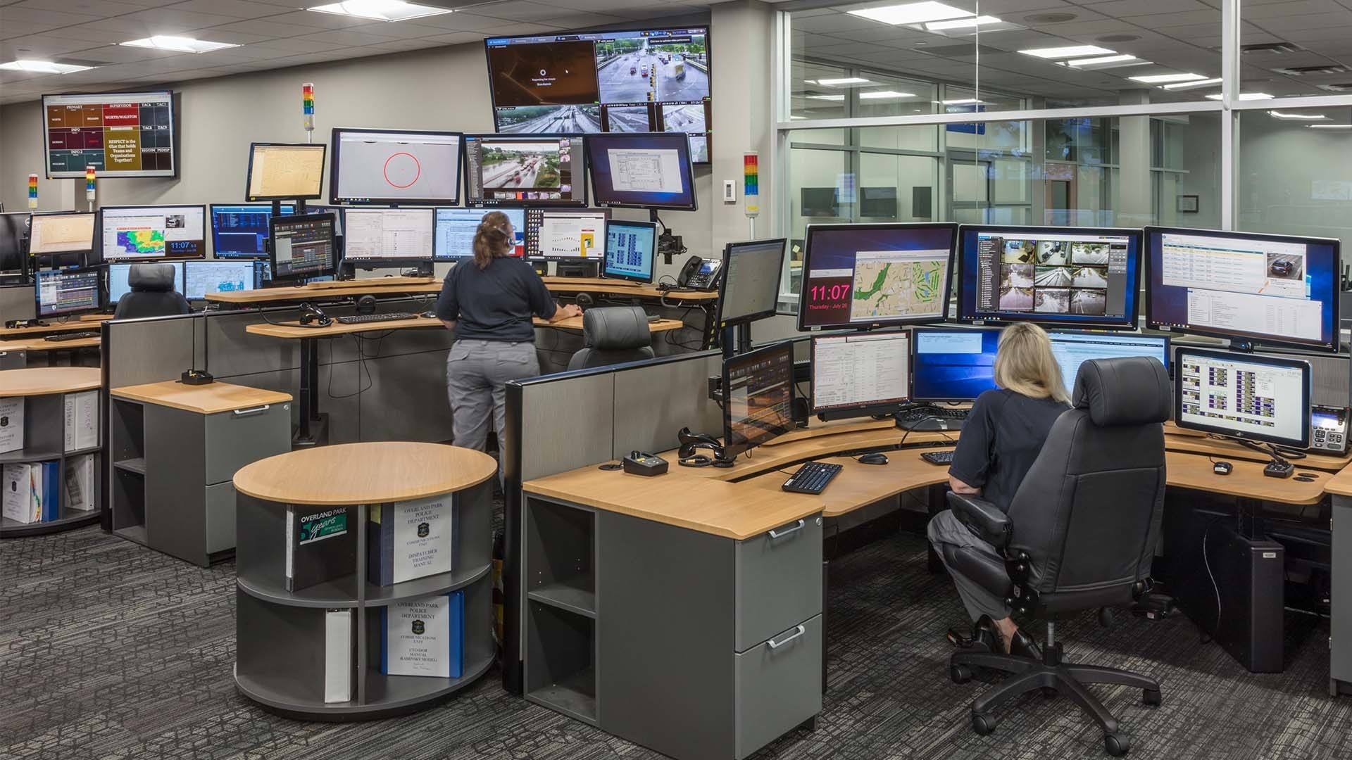 Overland Park Police Dispatch Remodel