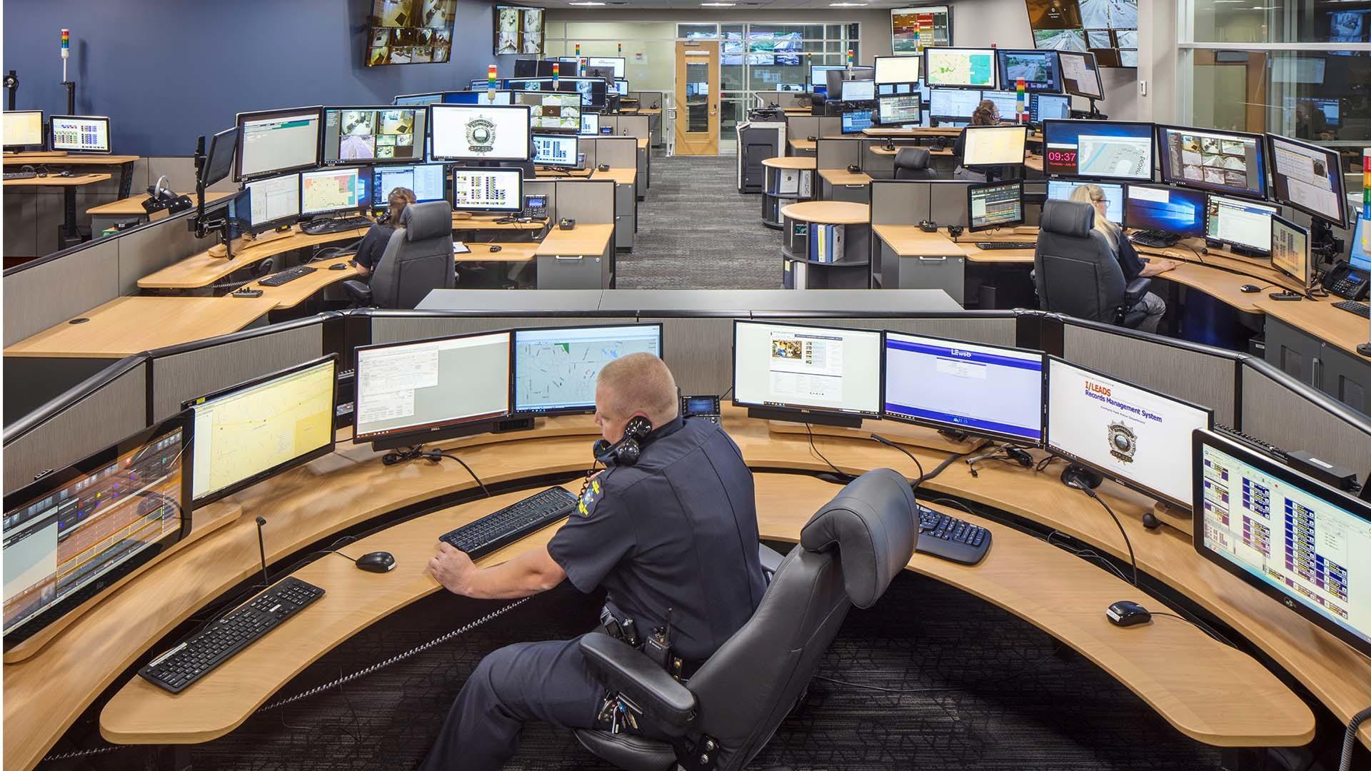 Overland Park Police Dispatch Remodel