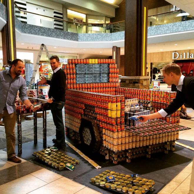 Hoefer Welker Participates in 2015 CANstruction event