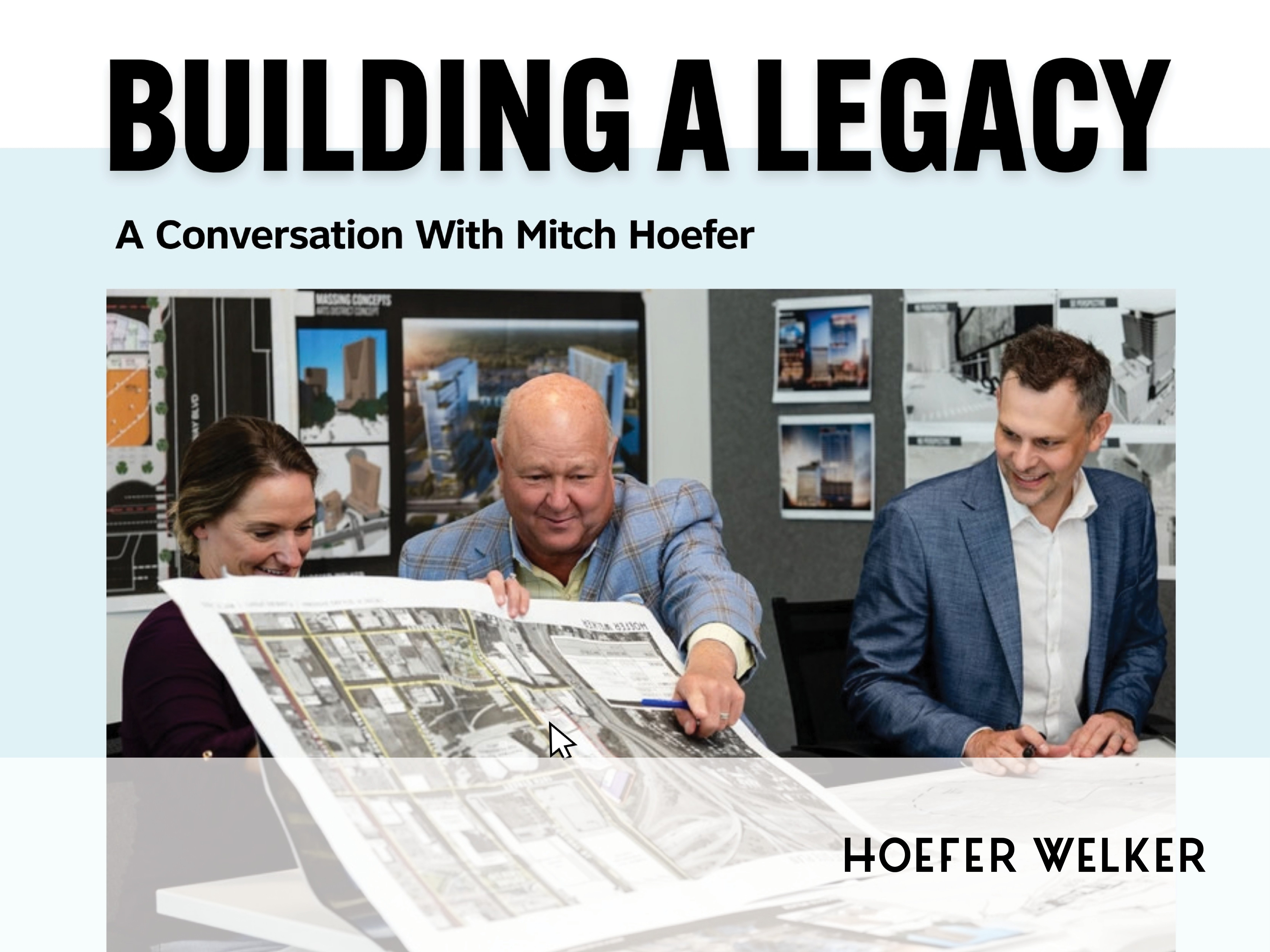 Building a Legacy: A Conversation With Mitch Hoefer