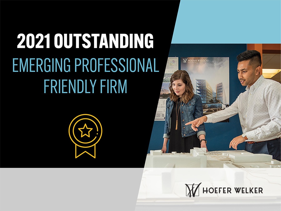AIA Central States Region selects Hoefer Welker as ‘Outstanding’ Emerging Professional Friendly Firm