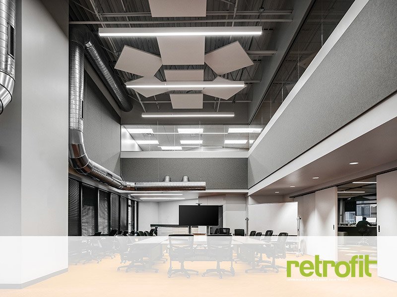 Ceiling Products Enhance Acoustics and Aesthetics for Open Office Design