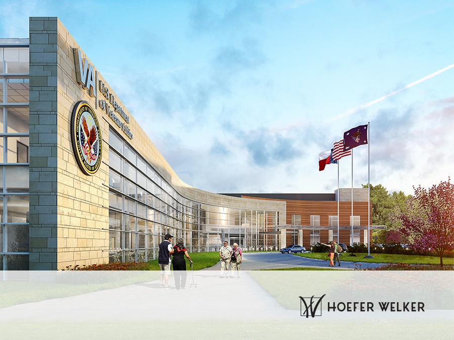 Hoefer Welker designs 3.5 million square feet of VA outpatient facilities, provides health services for millions of veterans