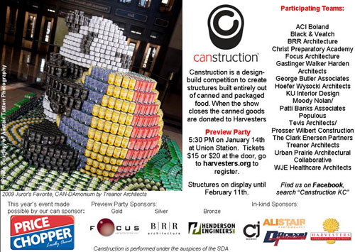 Join Us for the CANstruction Preview Party at Union Station!