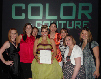 HWA was Awarded Integration of Finish + Fashion at IIDA Color + Couture Fashion Show