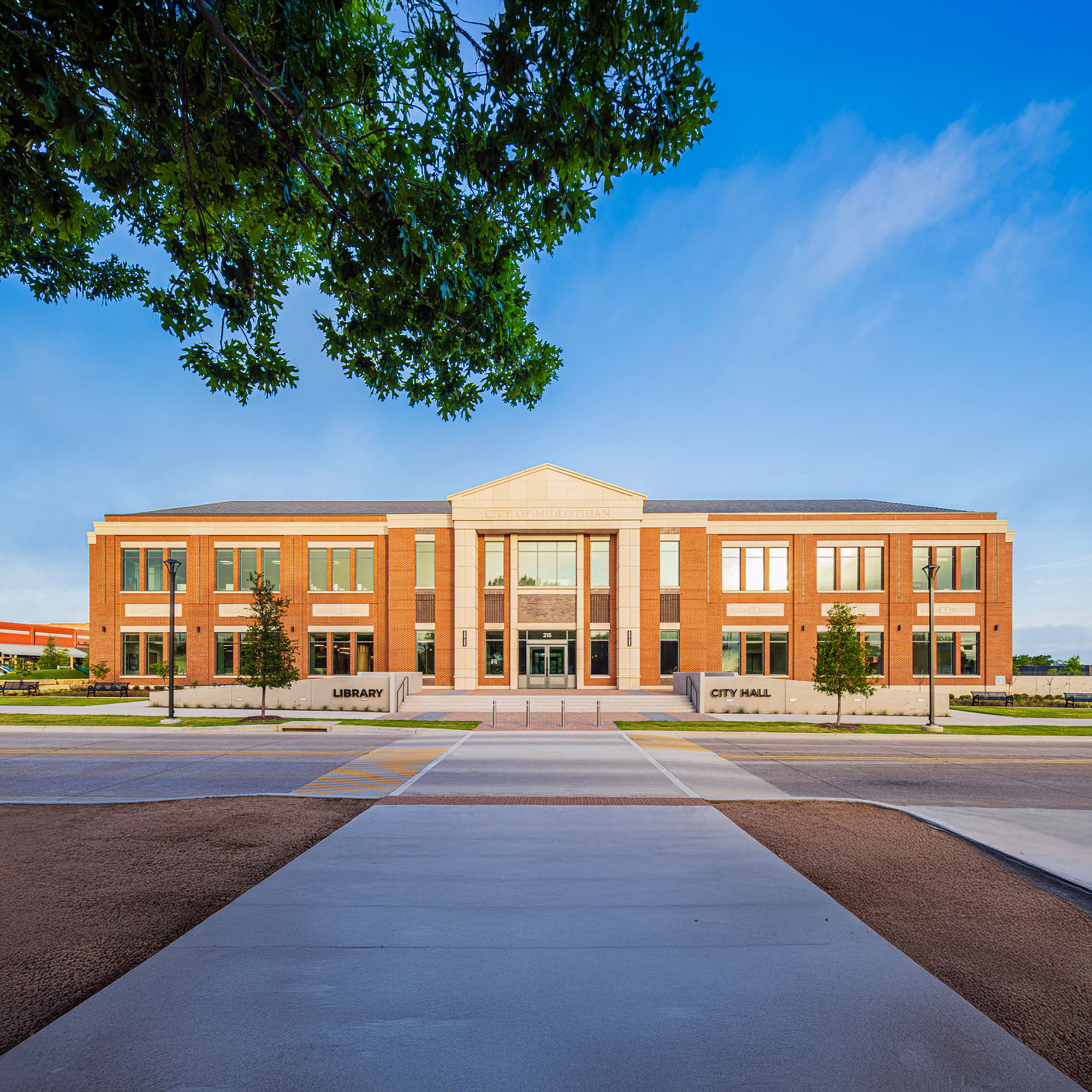 Midlothian City Hall & Library