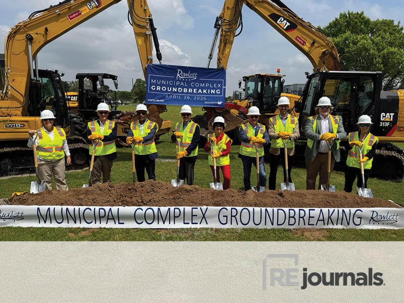 Rowlett holds groundbreaking celebration for future municipal complex